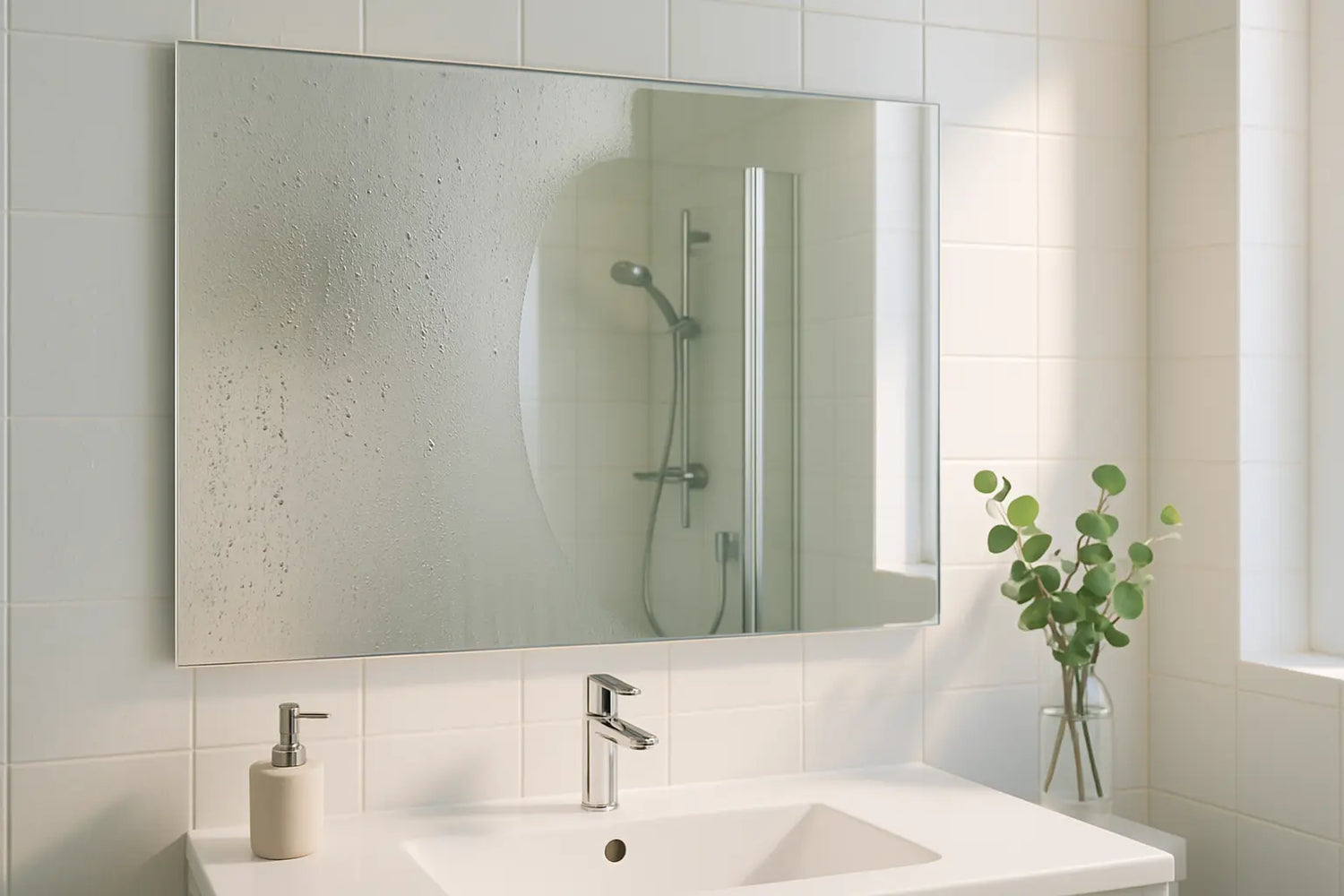 L'anti-buée fonctionne-t-il sur chaque miroir de salle de bain ?