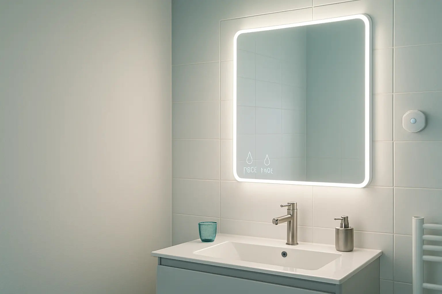 Comment raccorder un miroir de salle de bain en toute sécurité (IP44/IP65) ?