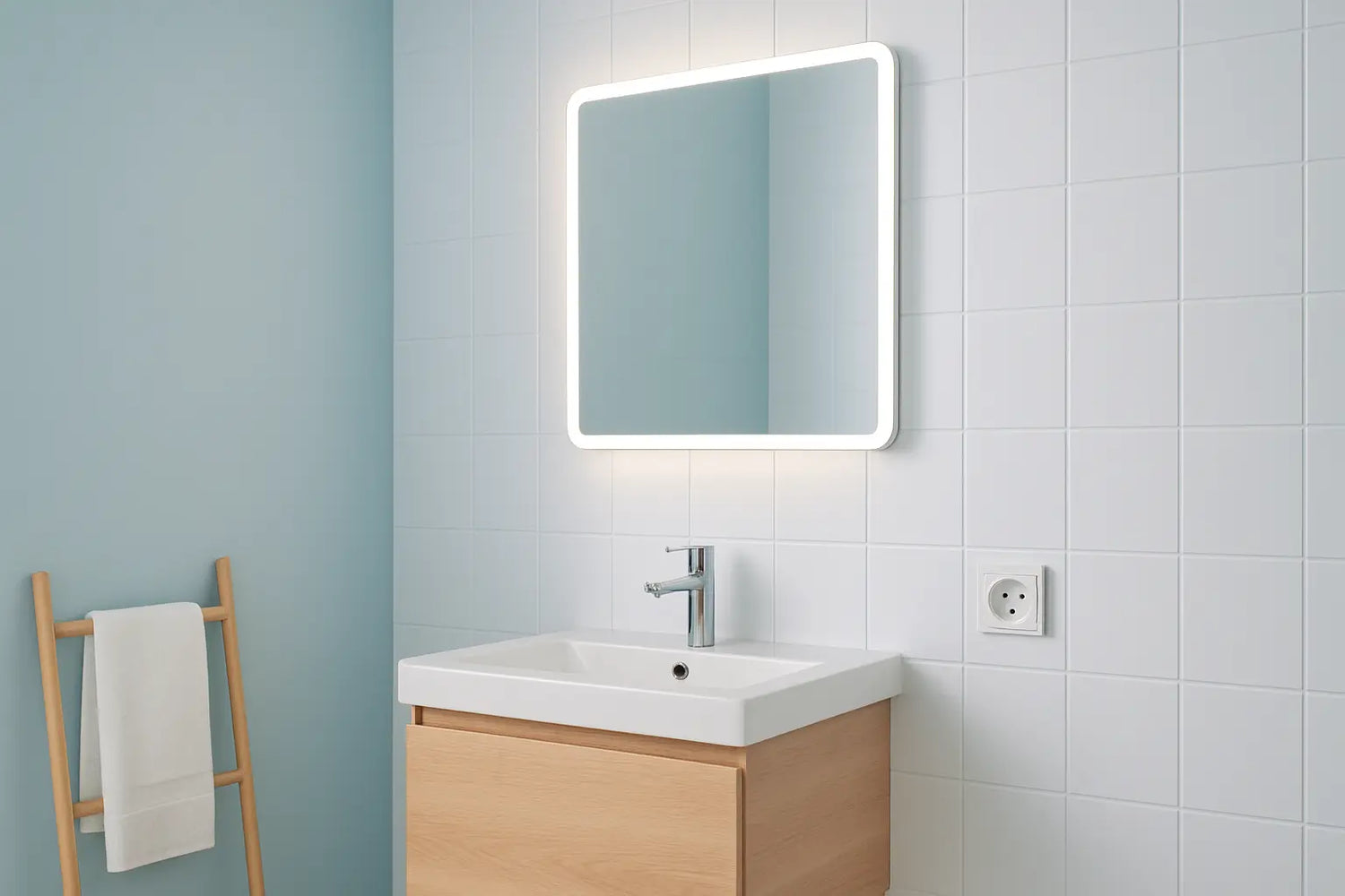 Un miroir de salle de bain peut-il être branché sur une prise mise à la terre ?