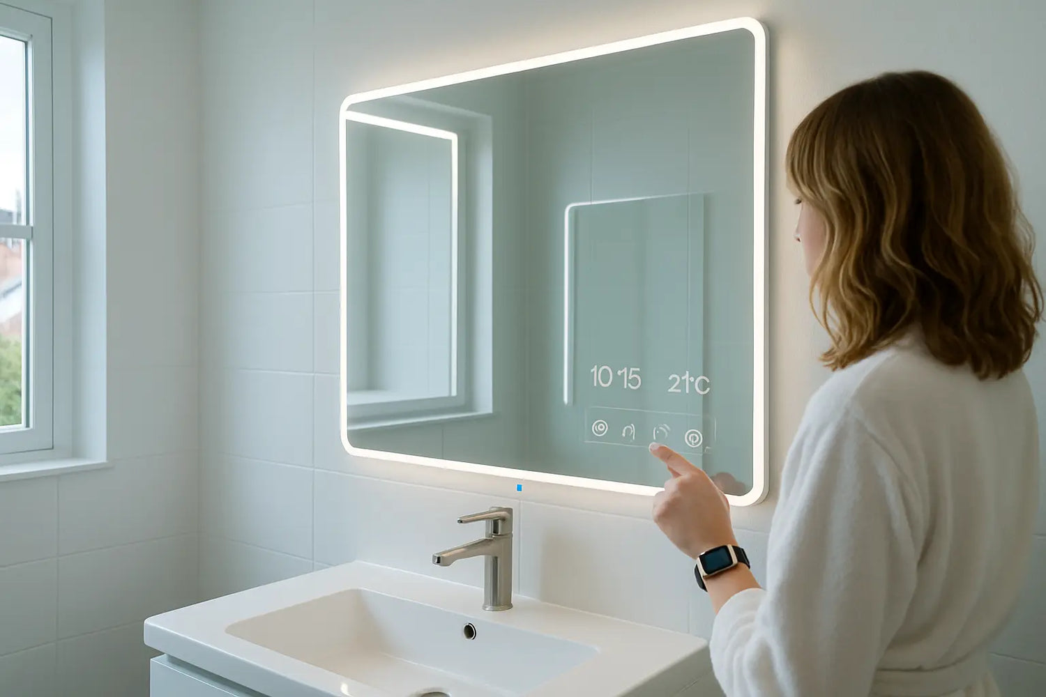 Qu'est-ce qu'un miroir de salle de bains intelligent et cela en vaut-il la peine?