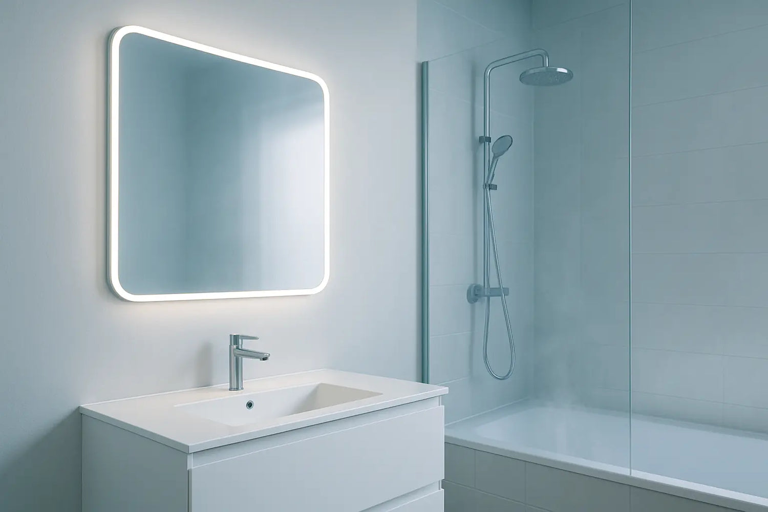 Peut-on placer un miroir de salle de bain dans la zone 0 (NEN 1010) ?