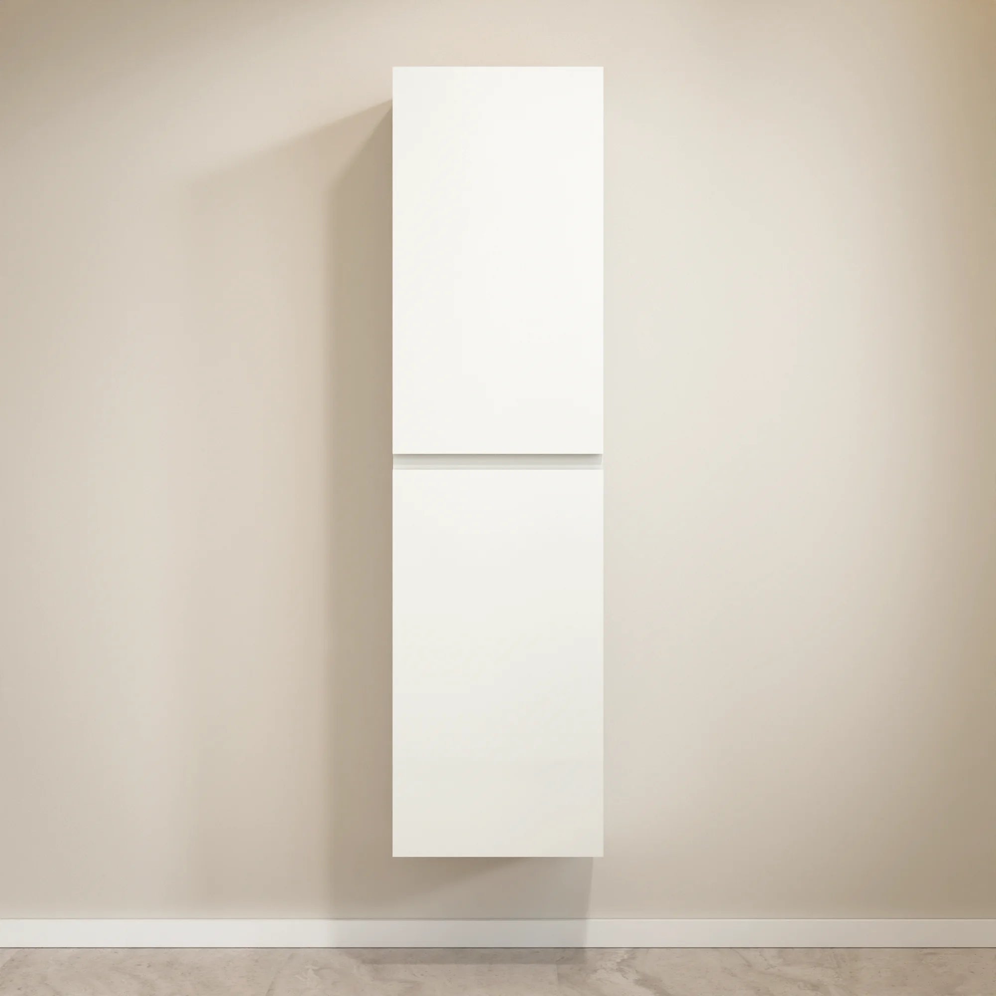 Armoire à colonnes Ruvo - 150cm - Blanc - Précommander