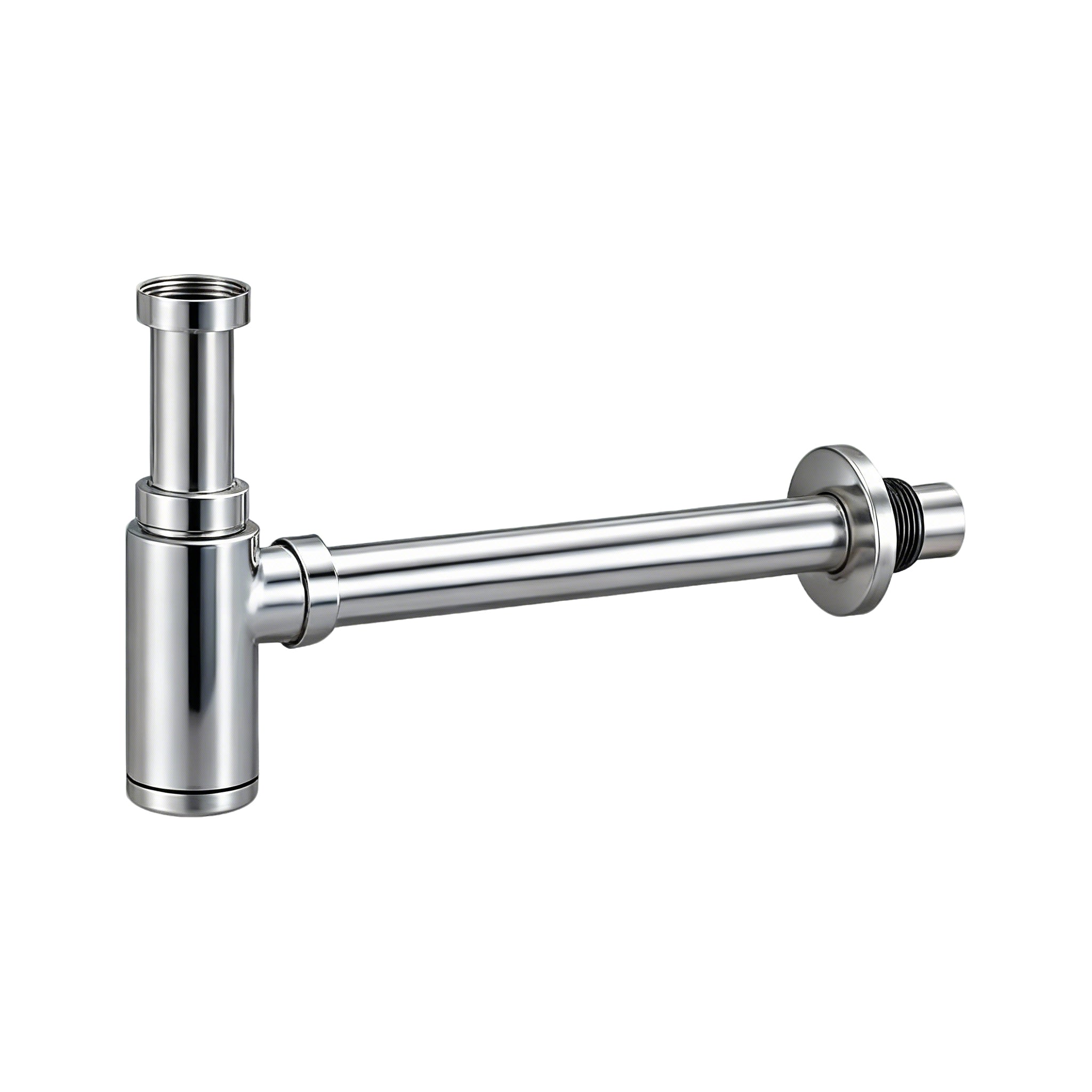 Siphon pour lavabo - 44 mm - Chrome - Précommander