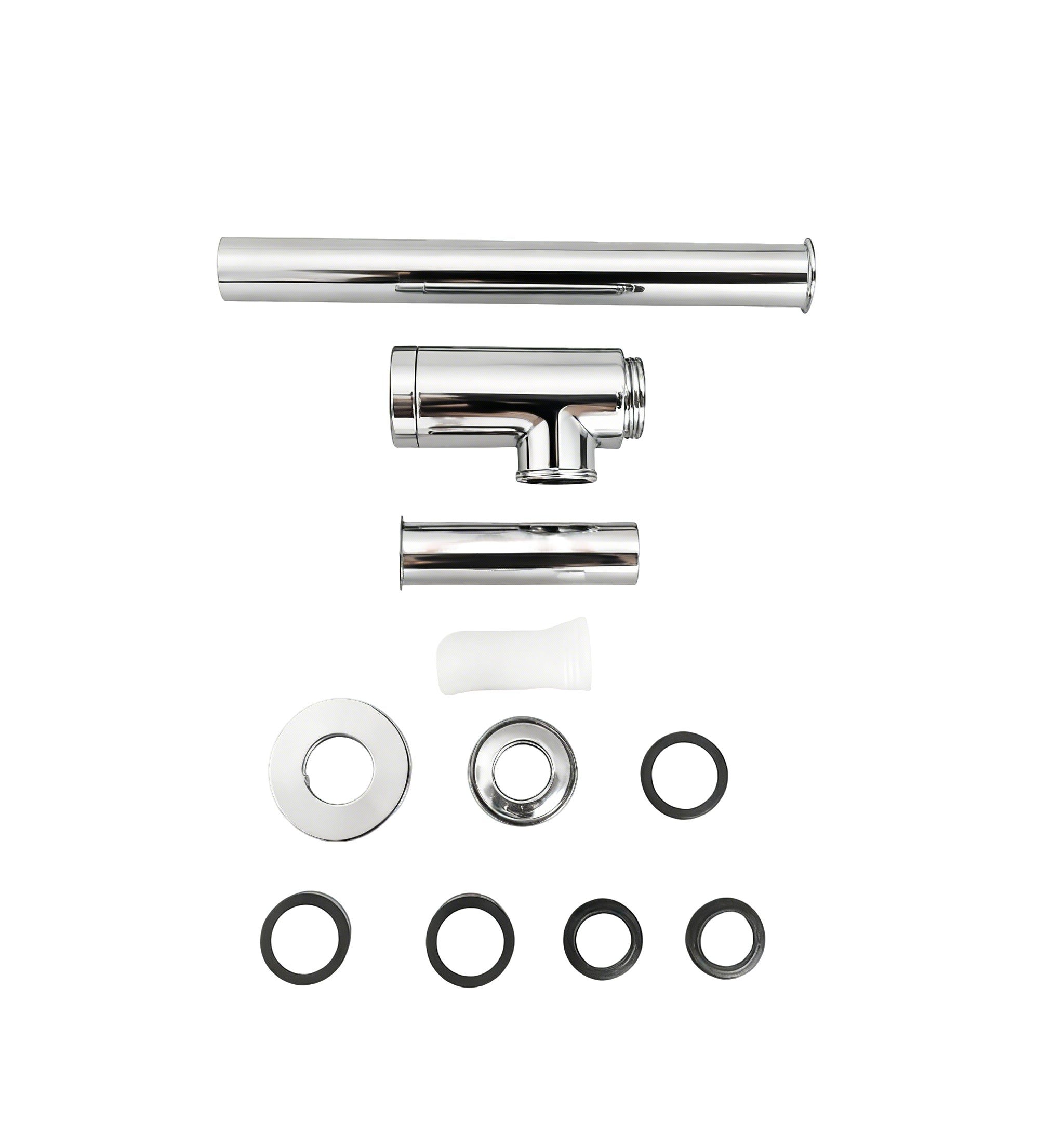 Siphon pour lavabo - 44 mm - Chrome - Précommander