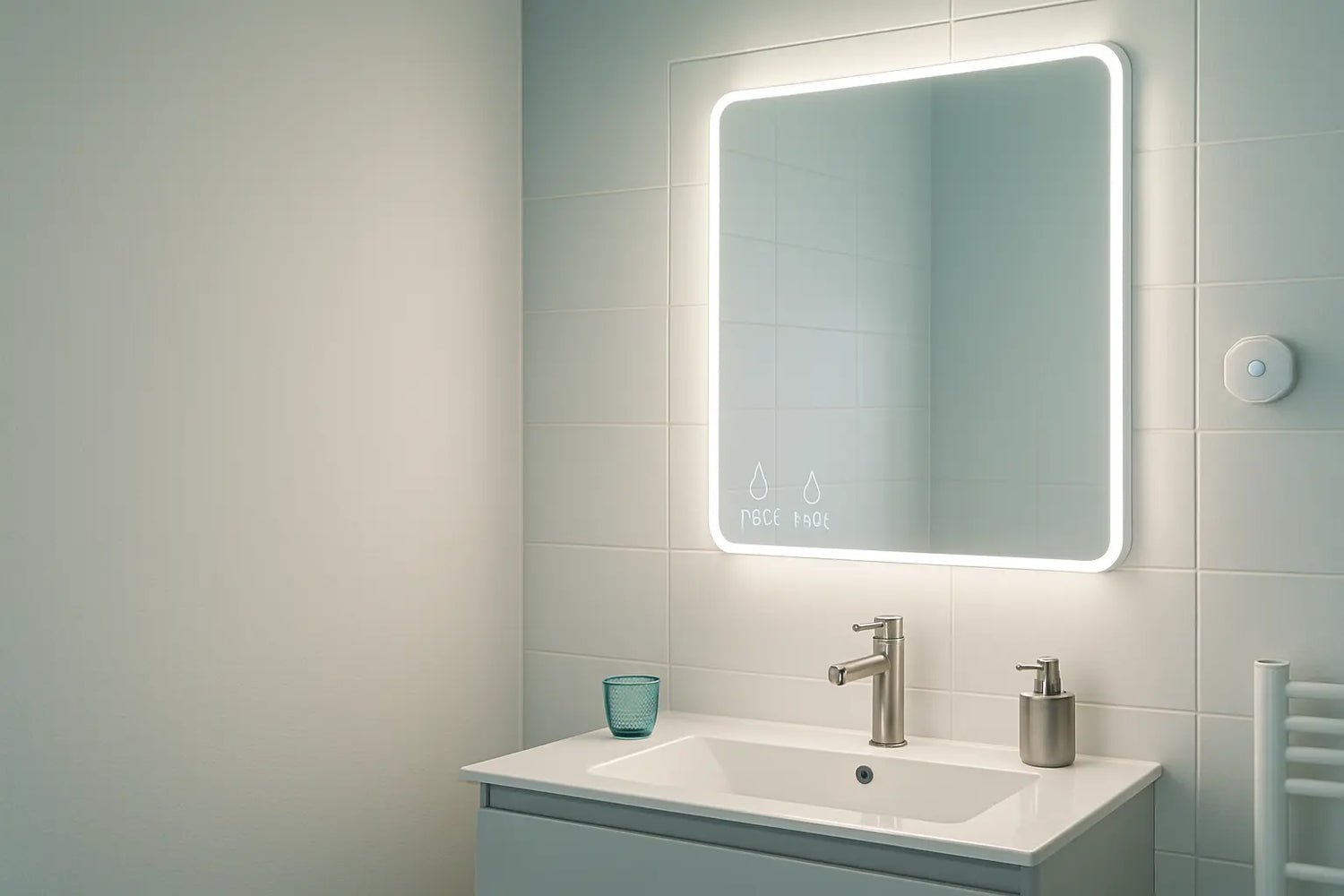 Comment raccorder un miroir de salle de bain en toute sécurité (IP44/IP65) ?