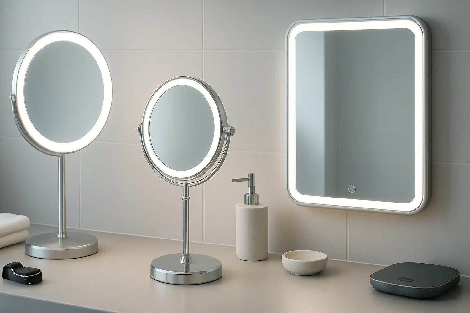 Comment choisir le bon miroir pour le maquillage et le rasage?