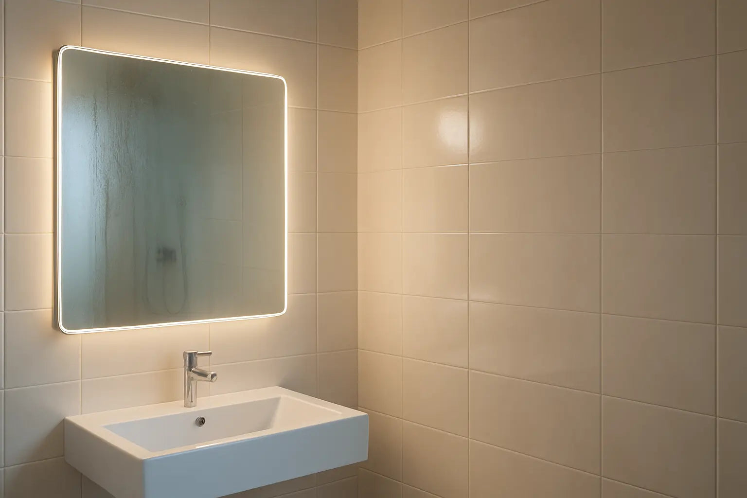 Comment s'appelle le miroir dans la salle de bain ?