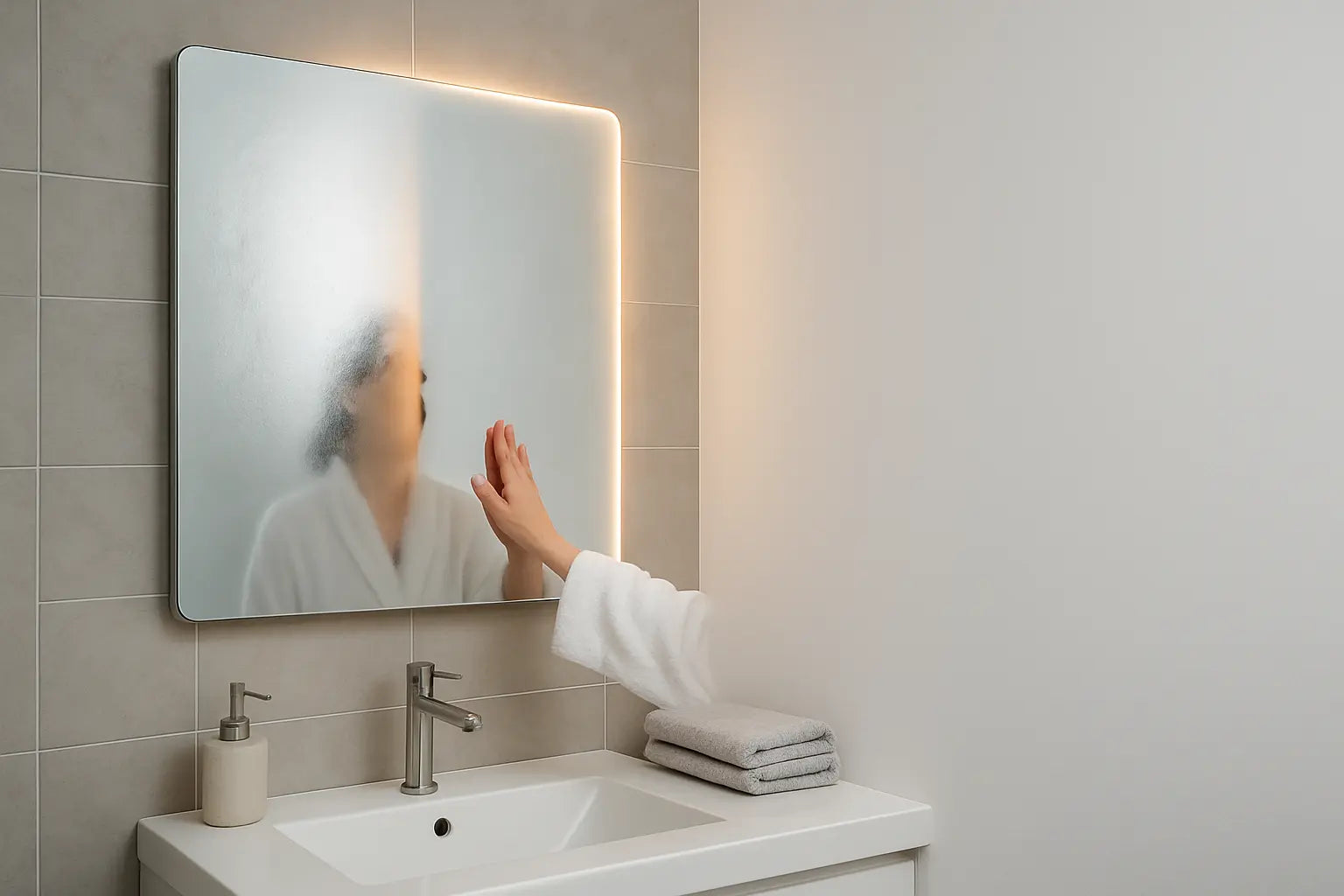 Qu'est-ce qu'une zone de miroir chauffée et quelle doit être sa taille ?