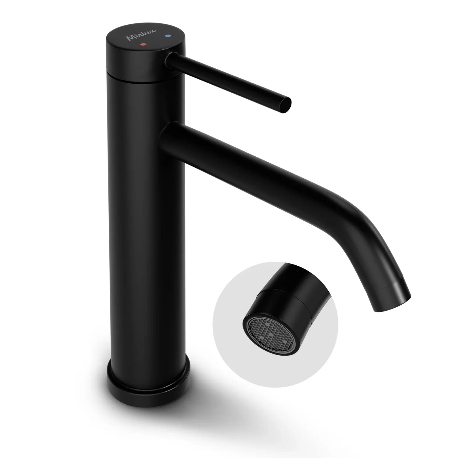 Mitigeur de lavabo – WC – Noir [NYX]