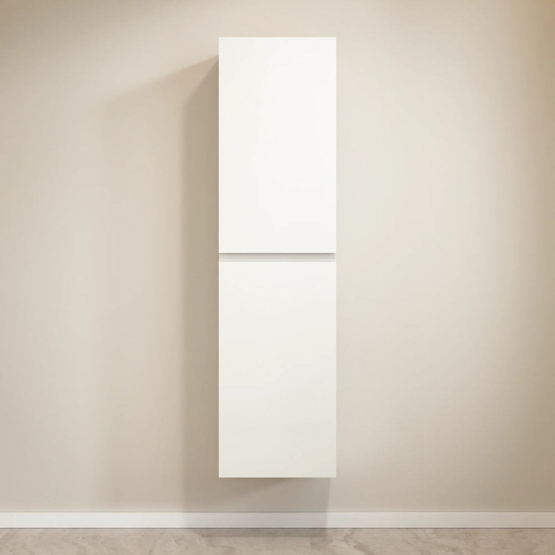 Armoire à colonnes Ruvo - 150cm - Blanc