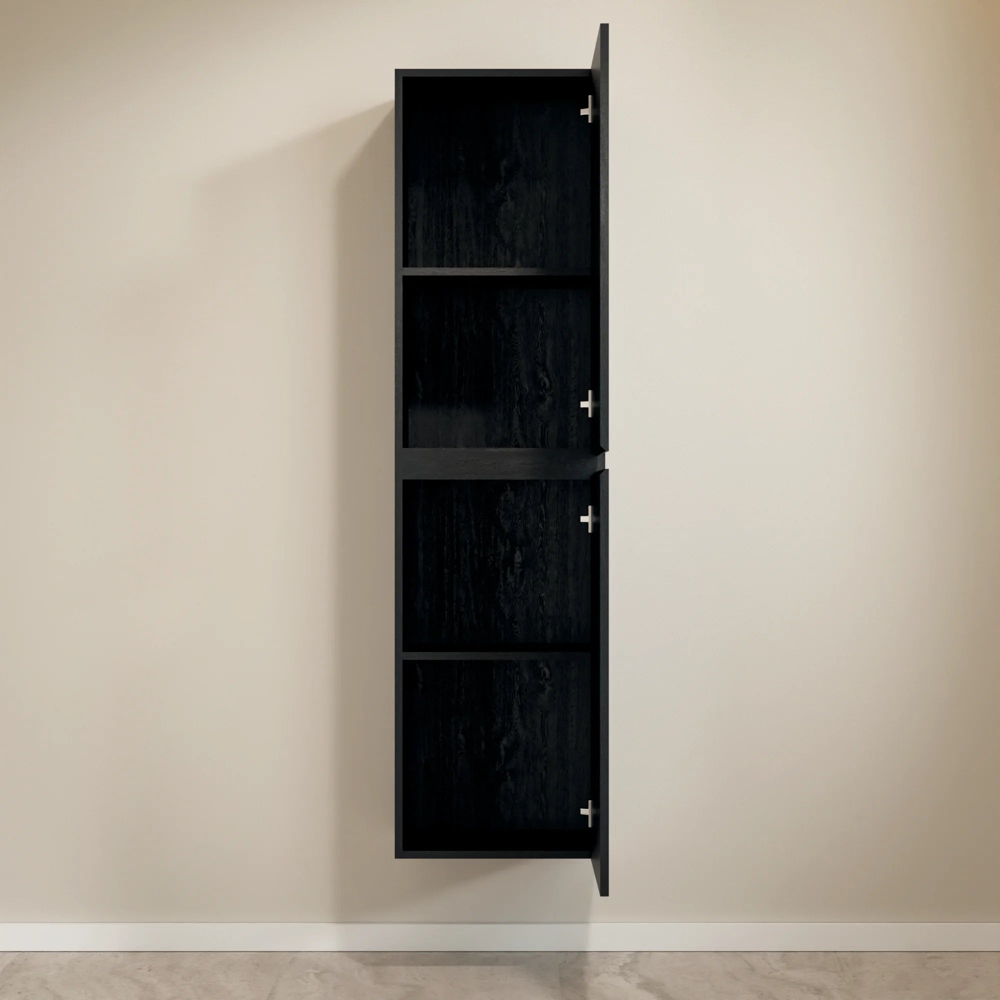 Armoire à colonnes Ruvo - 150cm - Chêne Noir
