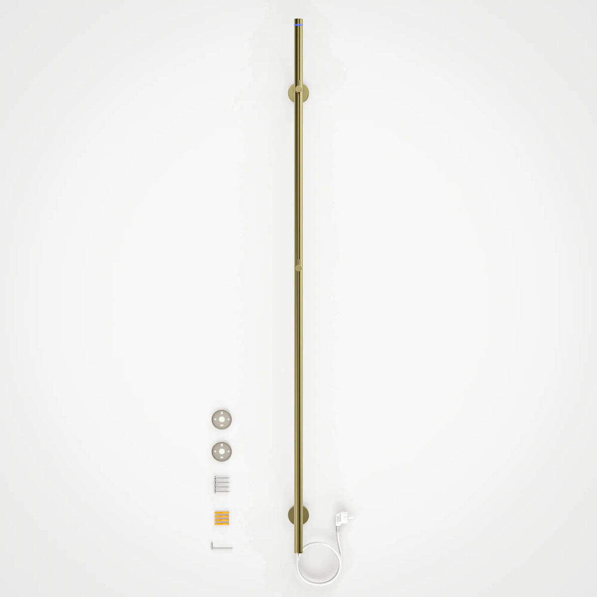 Sèche-serviettes électrique à barre - 70 Watts - 150 cm - Or