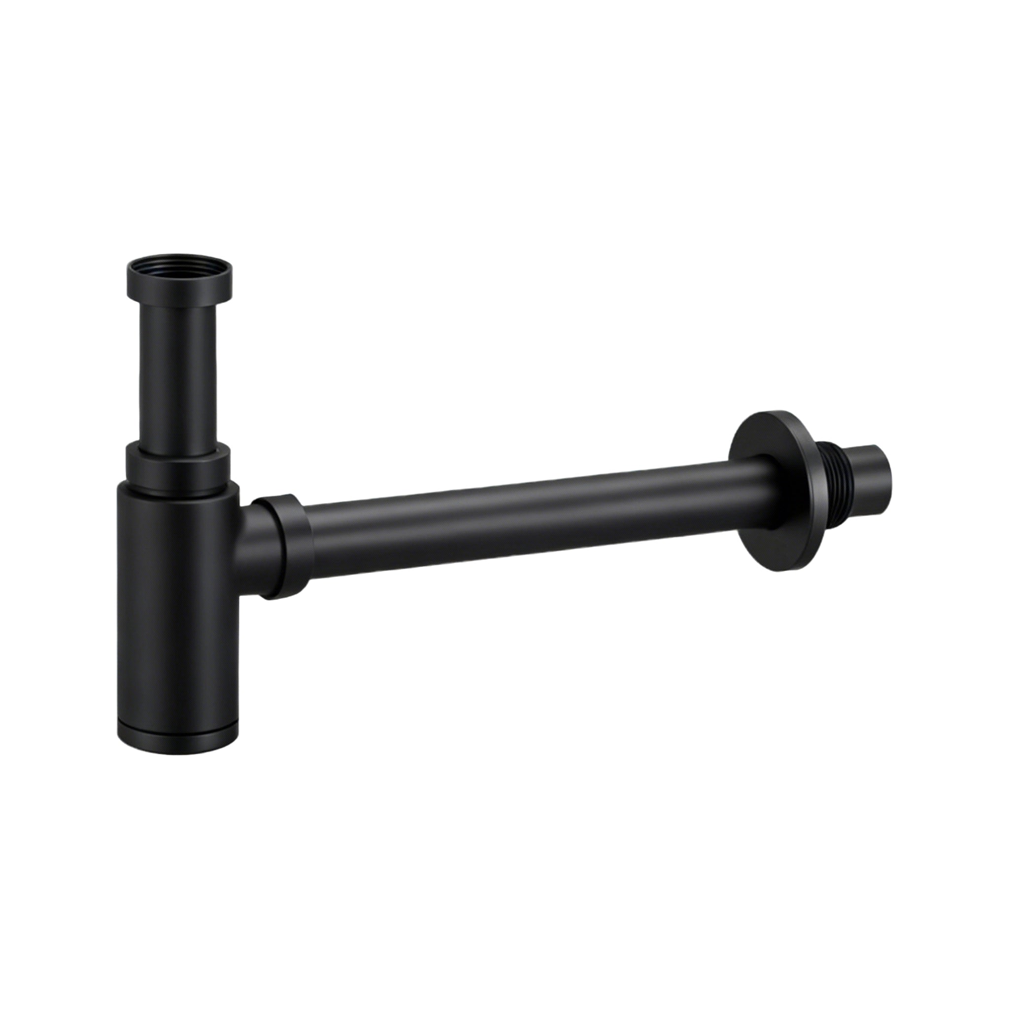 Siphon pour lavabo - 44 mm - Noir mat - Précommande