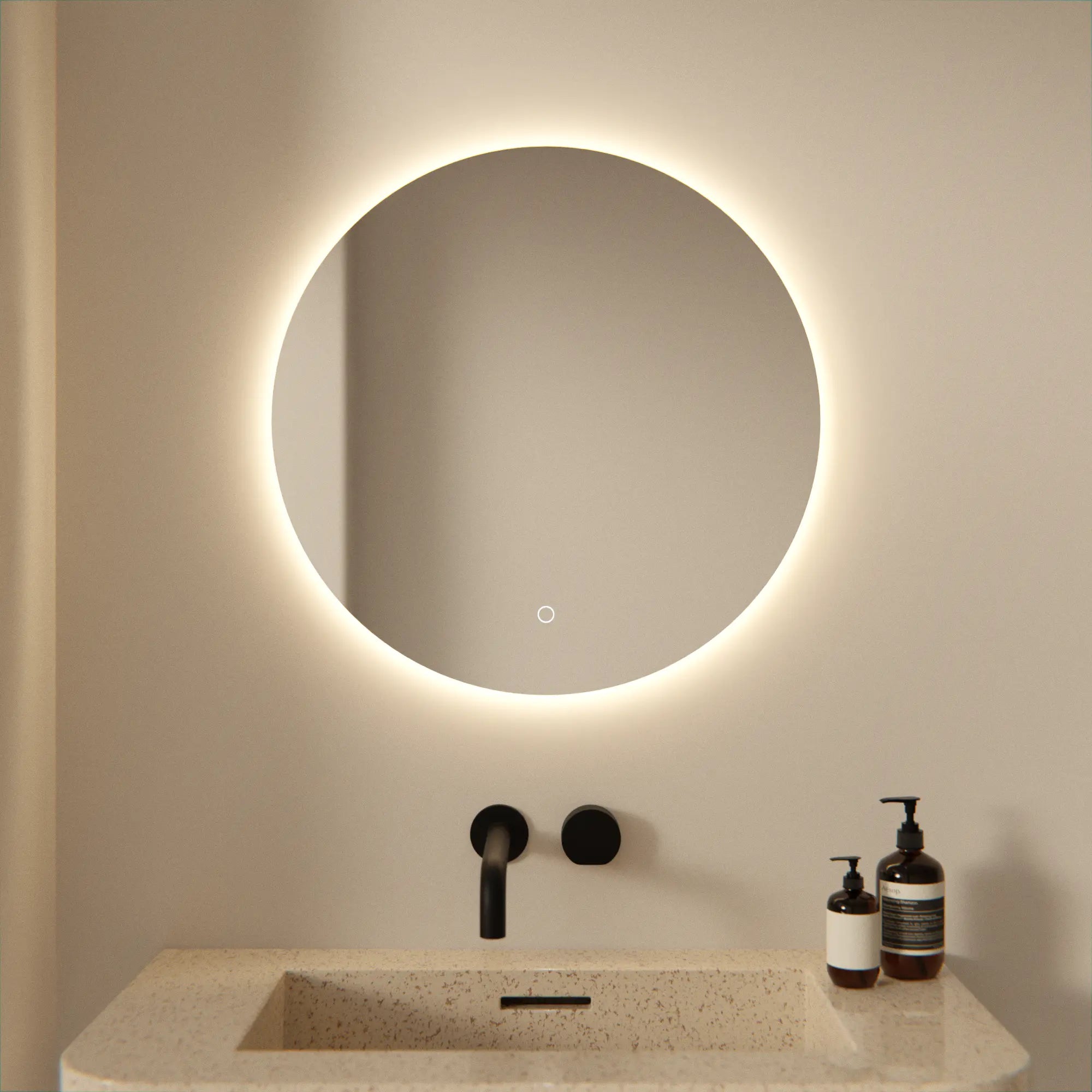 Miroir de salle de bain - 60cm - Sans cadre