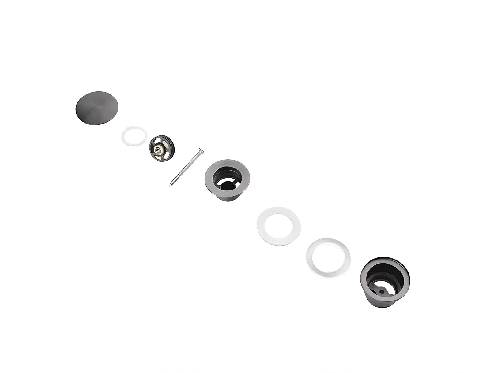 Mirlux Bonde de lavabo Noir 65 mm – Précommande